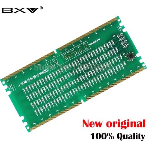 Laptop Motherboard Memory Slot DDR2 / DDR3 /DDR4 Diagnostic Analyzer Test Card SDRAM SO-DIMM Pin Out Notebook LED tester card B