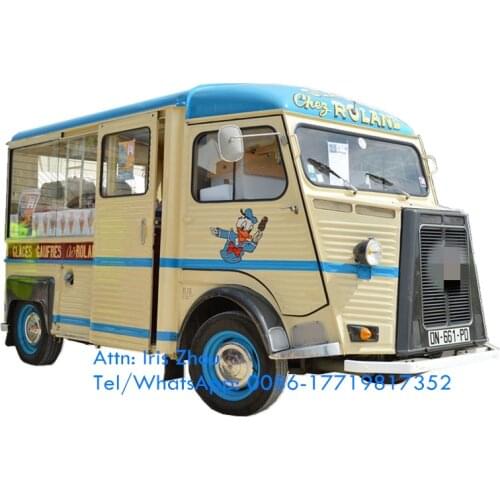 Electric Vehicle Food Truck Mobile Kitchen Hot Dog Coffee Bar Catering Trailer Bubble Tea Ice Cream Food Cart Vending Machine