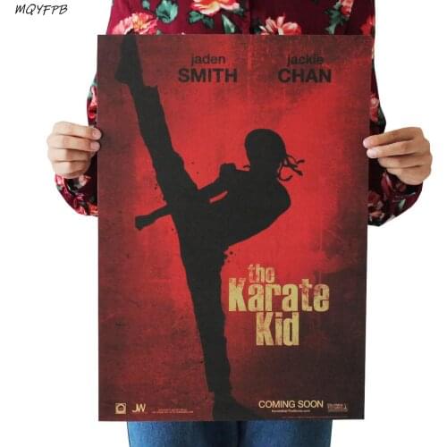 Movie The Karate Kid Kraft Paper Poster Home Wall Room Decoration Painting 50.5x35cm