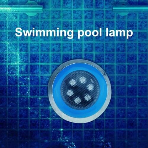 IP68 Waterproof LED Swimming Pool Lights Underwater Lights Color Changing RGB Lamp Wall Light 12V Remote Control Wall Lamps