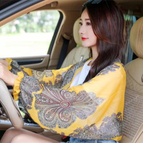 Summer Women Sun Protection Arm sleeve Driving Anti-UV Shawl Cool Oversleeves Thin Sleeves Outdoor Riding Clothing