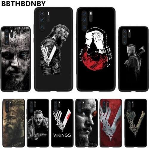 American TV show vikings Soft Phone Case Cover For Huawei P9 P10 P20 P30 Pro Lite smart Mate 10 Lite 20 Y5 Y6 Y7 2018 2019