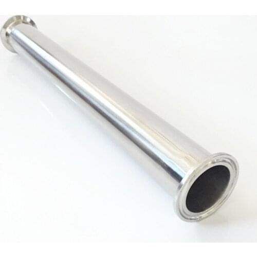 1.5" 38MM Tri Clover Sanitary Spool Tube W/ 50.5MM Ferrule Flange 18" Length Hot-in Pipe Fittings from Home Improvement