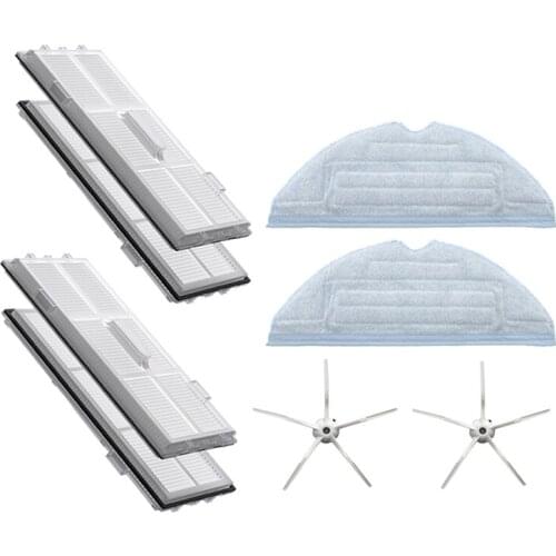 TOP!-Suitable For Xiaomi Roborock S7 Series, T7 And T7 Plus Robot Vacuum Cleaner Accessories Filter Side Brush Cleaning Cloth