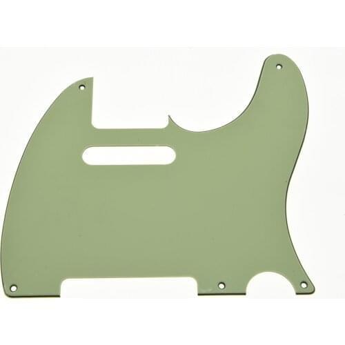 Vintage 5 Hole TL Style Guitar Pick Guard Mint Green Fits TL Guitar