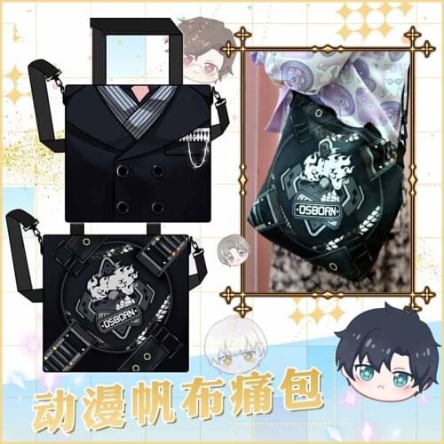 Anime Light and Night Jesse Osborn Evan Charile Sariel Canvas bag Cosplay Men Women Student Travel Shoulder Bag Casual Bag