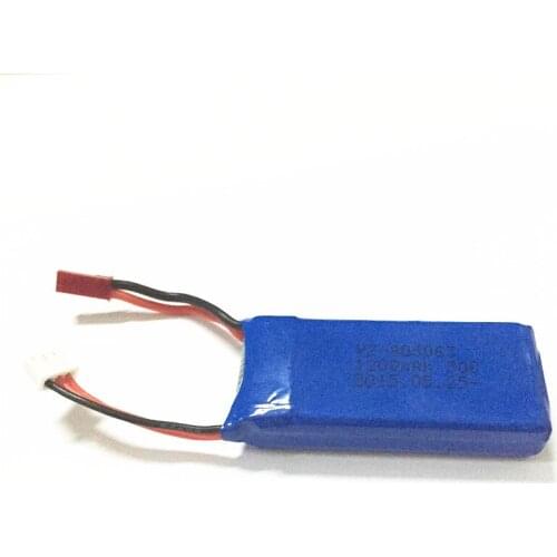 100% Original YiZhan Tarantula X6 Battey Charger RC Helicopter Parts 7.4V 1200mah Lipo Battery For Wltoys V666 H16 Tarantula X6