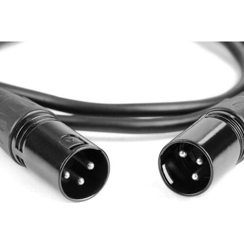 3 Pin XLR Male To Male Microphone Extension Cable Audio Extension Cables Cord Wire Line