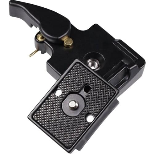 Quick Release Adapter Quick-Mount Monopods Plate Tripod Ballhead 323 496RC 498RC2 804RC2 Compatible with Manfrotto 200PL-14