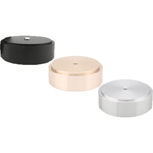 58x22mm Full Aluminum Amplifier Speaker Isolation Feet Turntable Monitor CD DAC Radio Vibration Stand Pad Base