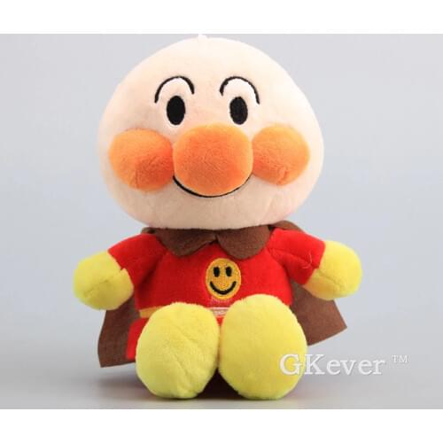 22 cm Anime Anpanman Plush Toys Doll Peluche New Arrivals Super Man Stuffed Animals Toys Women Kids Birthday Gift
