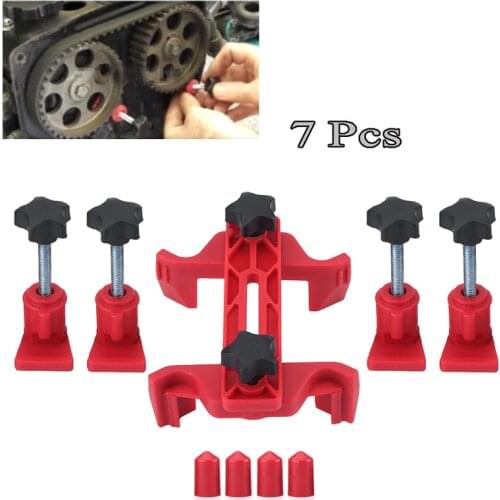 Car Dual Cam Clamp Camshaft Universal Gear Engine Timing Locking Tool Kit