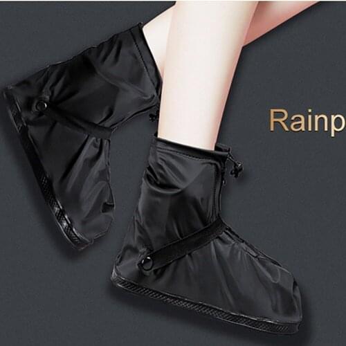 Outdoor Sport Shoe Cover Thermal MTB Mountain Bike Waterproof Windproof Overshoe Protector Cycling Bicycle Rain Boots Shoe Cover