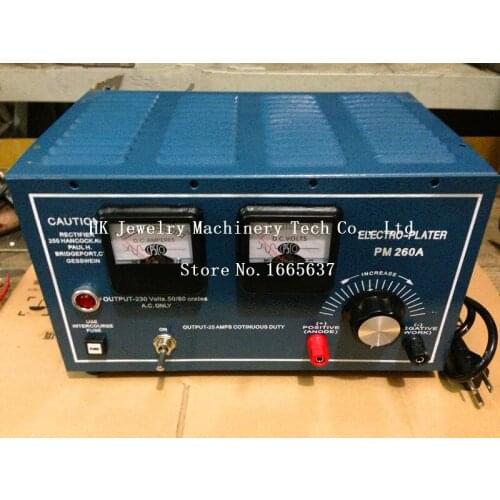 Jewellery making 30A Platinum Silver Gold Plating Machine Jewelry Plater Electroplating Rectifier