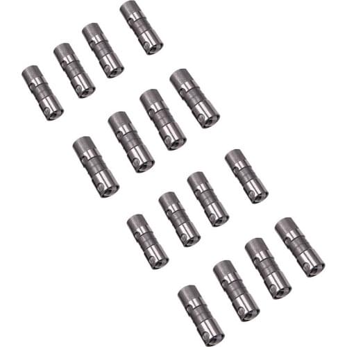 16x Performance Hydraulic Roller Lifters 4 Guides 12499225 For Chevrolet LS1 LS2 LS3 LS7 4.8L 5.3L