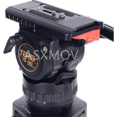 Teris TSN6 Fluid Head Teris TS-N6 Fluid Head tripod head teris tripod Fluid Head 75mm head 7KG payload