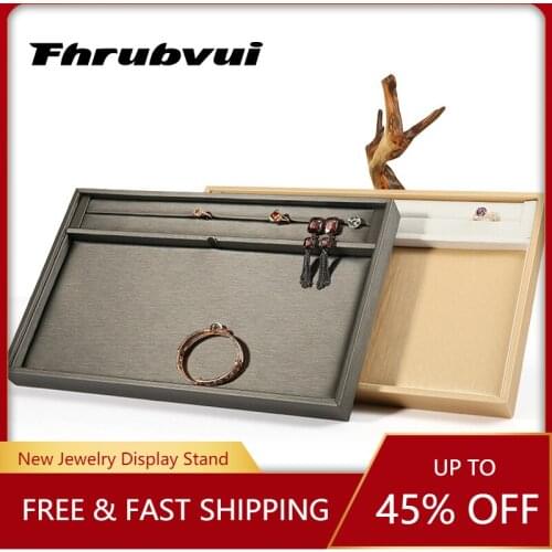 Ring Earrings Bracelet Cufflinks Jewelry Organizer Tray Drawer Insert Display Stand Holder Rack Storage Showcase