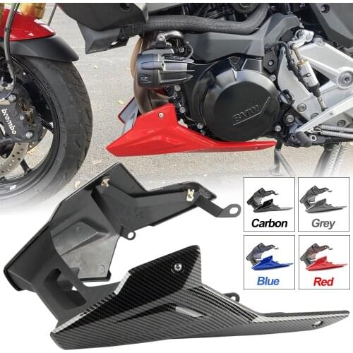 Motorcycle Carbon Fiber Belly Pan Engine Chassis Shroud Fairing Guard Cover Protector For BMW F900XR 2020 2021 F900R Accessories