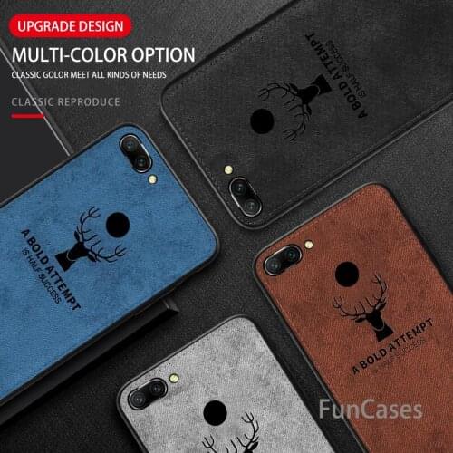 Luxury Fabric Deer cover On Honor 9 Lite Case Honer For Huawei Honor 9 Cases For Huawei Honor 9Lite light hauwei Coque 9 Lite 9H