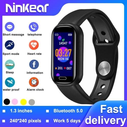 Ninkear Y16 Smart Bracelet Call Heart Rate Sleep Health Monitoring Smart Wristband Sports Tracking Smart band VS mi band 6