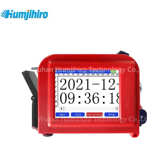 In STOCK 12.7mm Inkjet Printer Mobile Mini Handheld Printer Portable Wifi Printers PrinCube Handheld Inkjet Printing Clothes