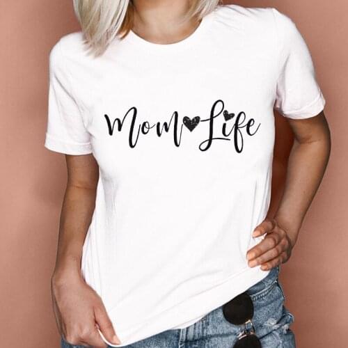 Women Graphic Letters Clothing Sweet Mama Mom Mother Printing Fashion Lady Clothes Tops Tees Print Female Tshirt T-Shirt