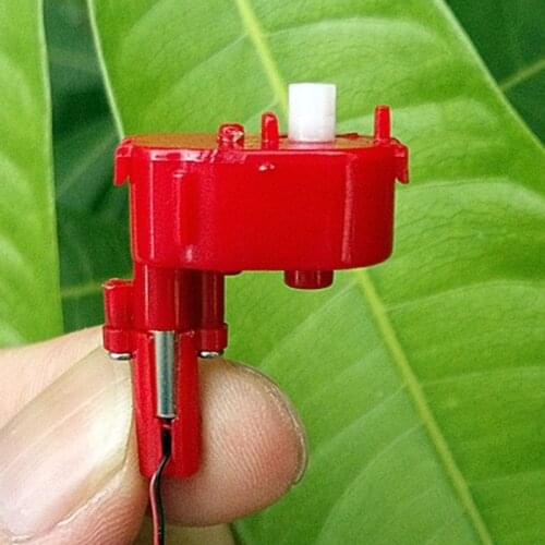 DC3.7V 300RPM Large Torque Geared Motor 412 Hollow Cup Motor Gear Motor 3-3.7V 4 Reduction Gears Electric Machinery DIY Material