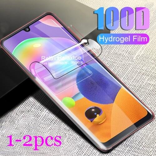 1-2Pcs 100D Hydrogel Film For Samsung Galaxy a31 Protector Film For Samsung galax A 31 Protector Hydrogel Film sm-a315f/ds 6.4