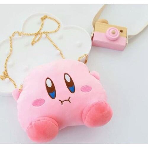 25cm Plushed Pink piggy shoulders bag for girls Lovely cosmetic bag Large capacity Fashion Messenger bag Toy plushed gift bag