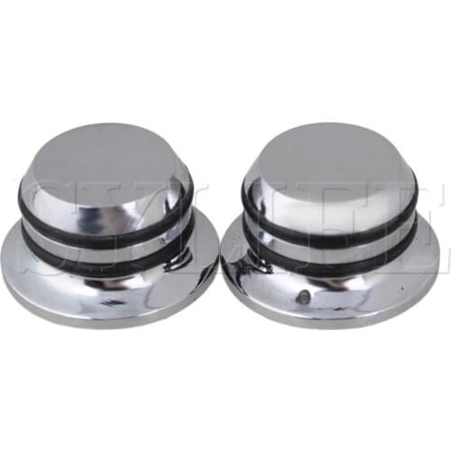 2x Guitar Bass Parts Tone Tunning TOP HAT KNOBS Metal