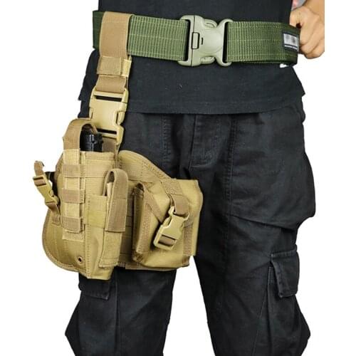 Mountaineering Military Leg Bag Tactical Waist Hanging Leg Bag Accessories Outdoor Camouflage Tactical Equipment Cover Blosa