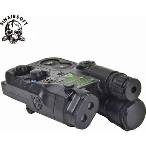 AN/PEQ 16 Battery Case RIS 20mm QD Rails Integrated Weaver / Picatinny For AEG 8.4V/ 7.4V / 11.1V Mini Lipoly Batteries mount