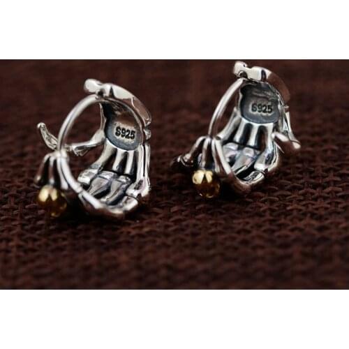 BOTOHO Women's Silver Earrings