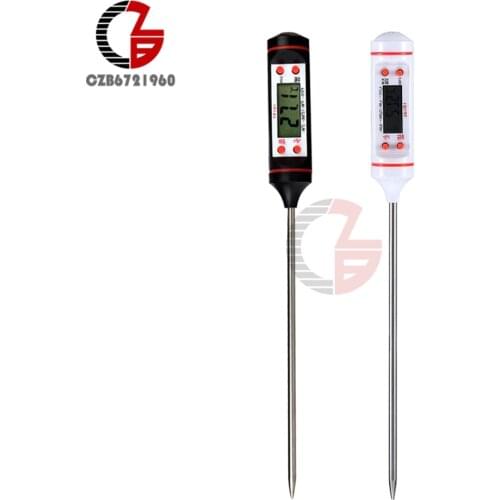 Digital Meat Thermometer Cooking Food Kitchen BBQ Probe Water Milk Oil Liquid Oven Digital Temperature Sensor Meter Thermocouple