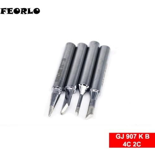 FEORLO GJ-K Lead-free solder tip Universal MT-3927 MT-3917 905E 907 MT-3918 Tips welding stings electric soldering iron