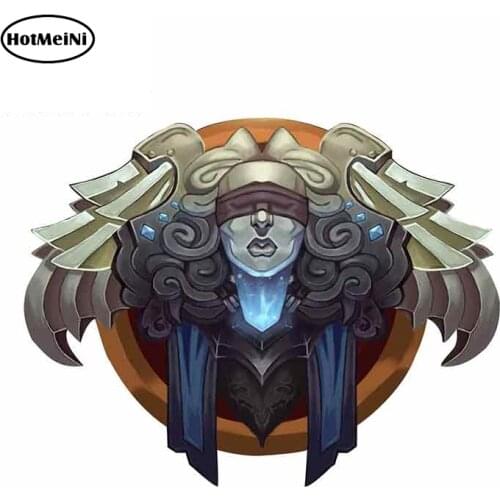 HotMeiNi 13cm x 10.2cm Funny WOW Car Stickers Vinyl for World of Warcraft Graphics DIY Bumper Windows JDM Laptop Decals