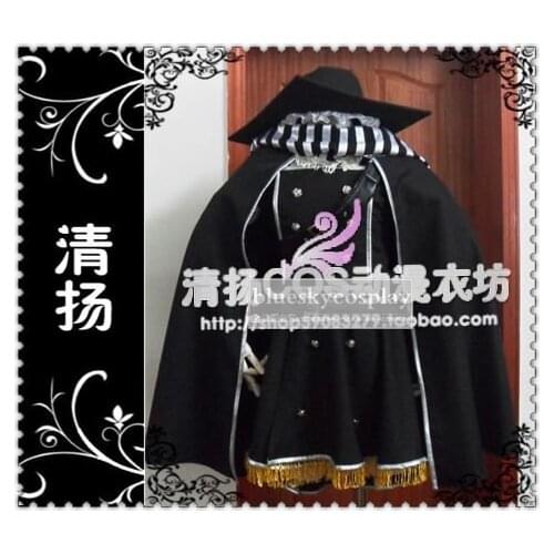 The Touhou Project Marisa Kirisame Cosplay Costume custom any size Halloween
