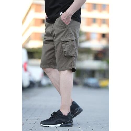 OldTime Linen Cargo Capri Bermuda