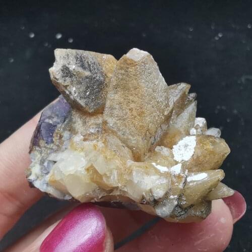 48.6g100% natural rare calcite mineral specimen aura energy CRYSTAL QUARTZ GEM home decoration original stone teaching ornament