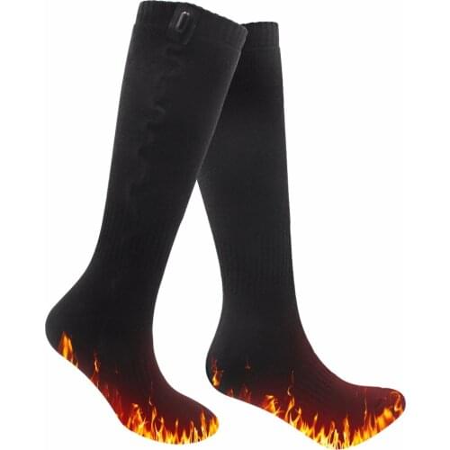 1 Pair 5V USB Heated Socks for Chronically Cold Feet for Women and Men Cold outdoor sports Cotton Socks Thermal Winter Socks