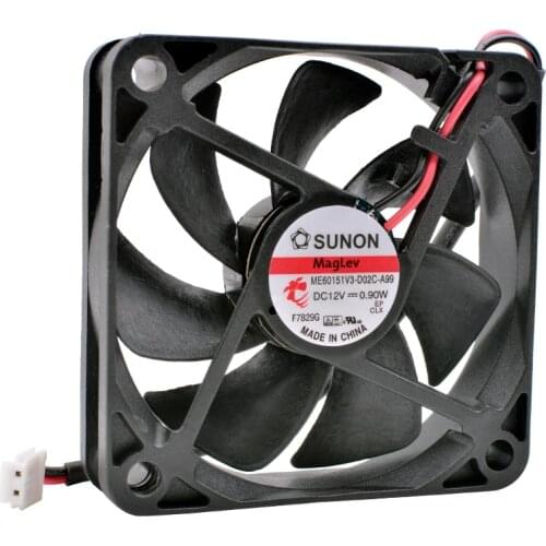 Original ME60151V3-D02C-A99 6cm 60mm fan 6015 60x60x15mm DC12V 0.90W Computer case power charger cooling fan