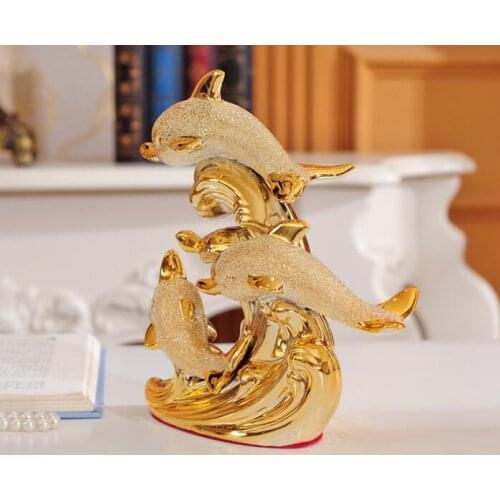 Resin European style wine cabinet decoration creative home crafts living room decoration