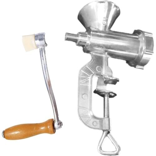 Aluminium Alloy Hand Operate Manual Meat Sausage Beef Mincer Table Kitchen Home Tool Household Manual Aluminum Meat Grinder