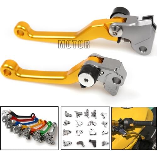 Motocross Dirt Bike CNC Brake Clutch Levers For Suzuki RMZ 250 RMZ250 2004 2007-2016 RMZ 450 RMZ450 2005-2016 With Top Quality
