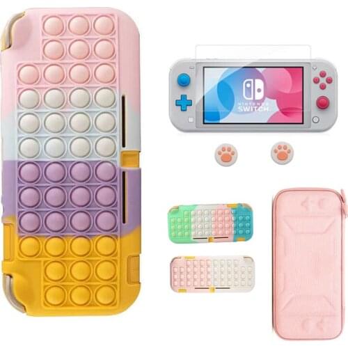 Storage Bag for NS Switch Mini Console Game Shell Accessories Portable Soft Cover Carrying Case for Nintend Switch Lite