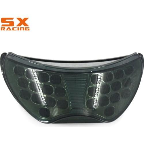 Motorbike Rear Tail Light Brake Turn Signals Integrated Led Light Blinker Lamp Smoke For HONDA CBR600F4 99-00 CBR600F4i 04-06