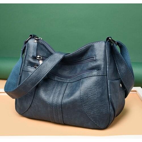 Women Shoulder Crossbody Bags for Women 2021 Winter Style Soft Leather Luxury Purses and Handbags Women Bags Designer