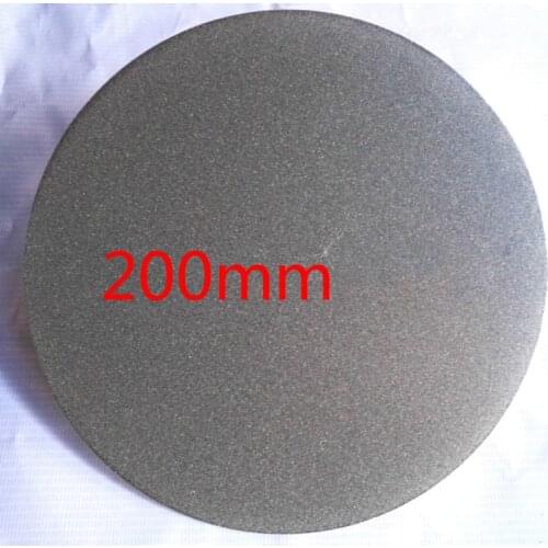 Imperforate 8" inch Diamond Grinding Disc Coated Flat Lap Disk Jewelry Tools ILOVETOOL