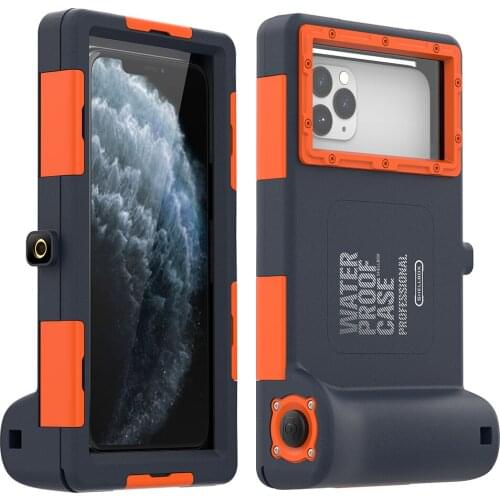 Diving Shell 15M Waterproof Full Protective Back Case For iPhone11 pro max xs max xr 8 7 6 plus Samsung note10+ 9 S20 U + s10 e