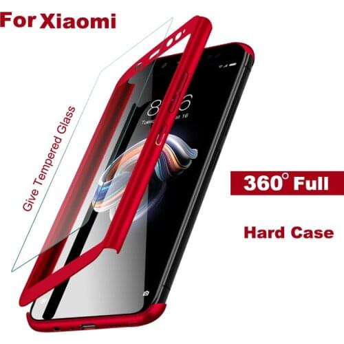 360 Full Protection Phone Case For Xiaomi 9 9SE play XM8 lite F1 8 SE Shockproof Cover MAX 3 2 8 MIX 2 6X A1 Case With Glass